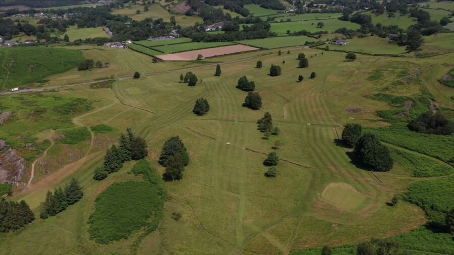 Machynlleth GC: Aerial