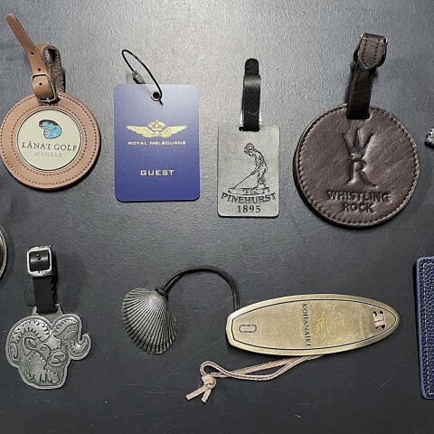 bucket-list bag tags 