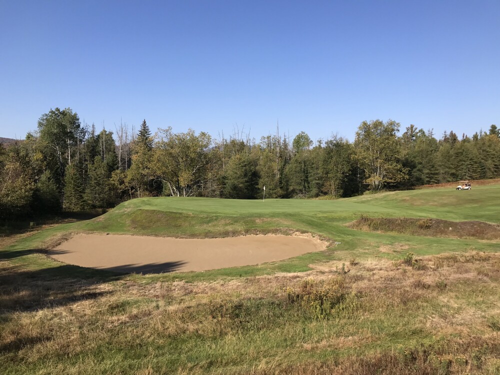 Lake Placid Club - Links course - bunker