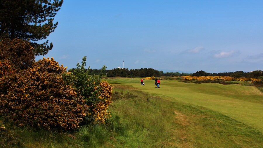 Gailes Links at Glasgow Golf Club - hole 2