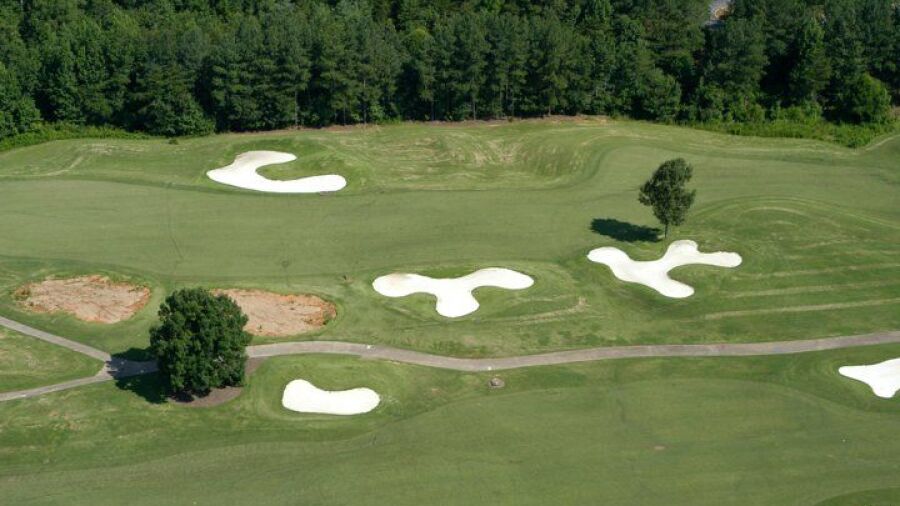 Cherokee Valley GC: Aerial view