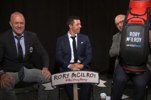 Rory McIlroy with Men in Blazers