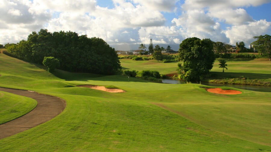Puakea Golf Course on Kauai -  No. 13