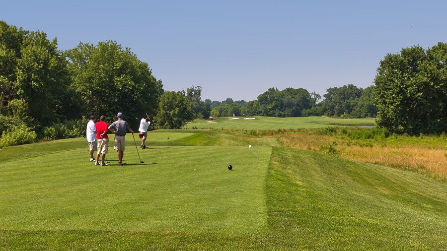White Clay Creek C.C. golf course - hole 9