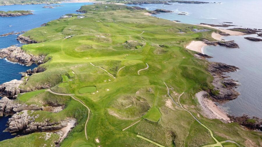 Cruit Island GC: Aerial
