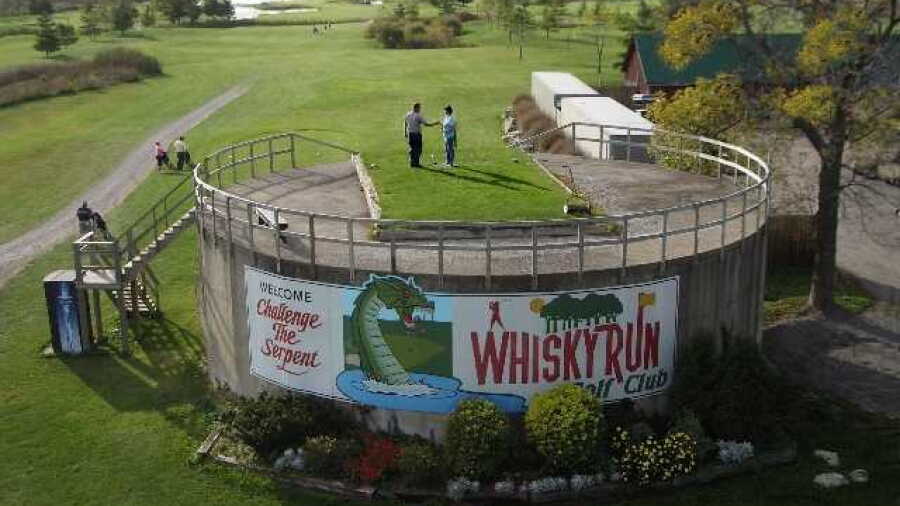 Serpent Nine at Whisky Run GC: Serpent's 6th hole