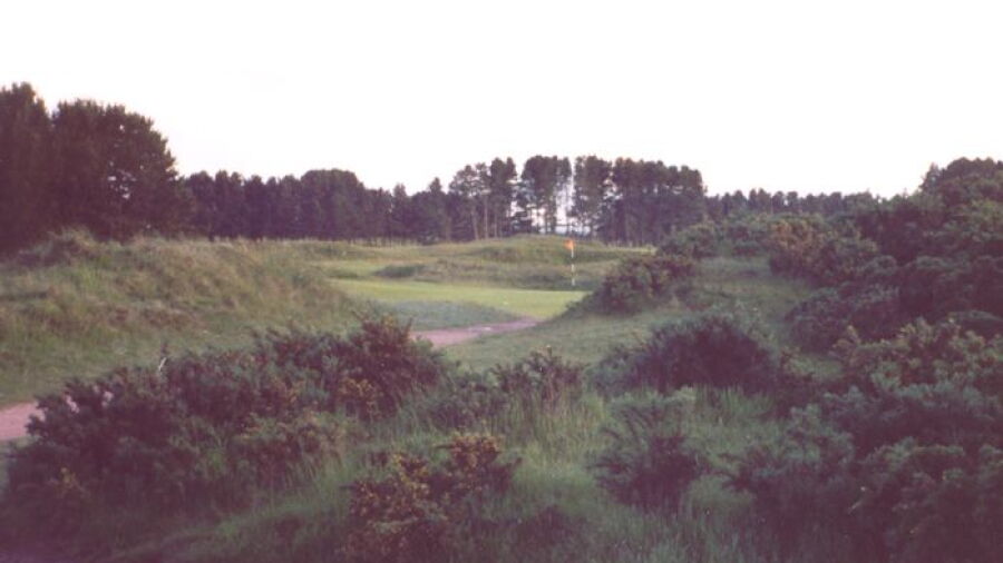 Monifieth Golf Links: 14th green
