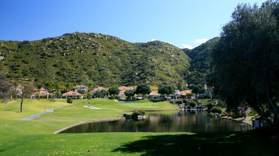 Sycuan Resort's Willow Glen golf course - hole 12