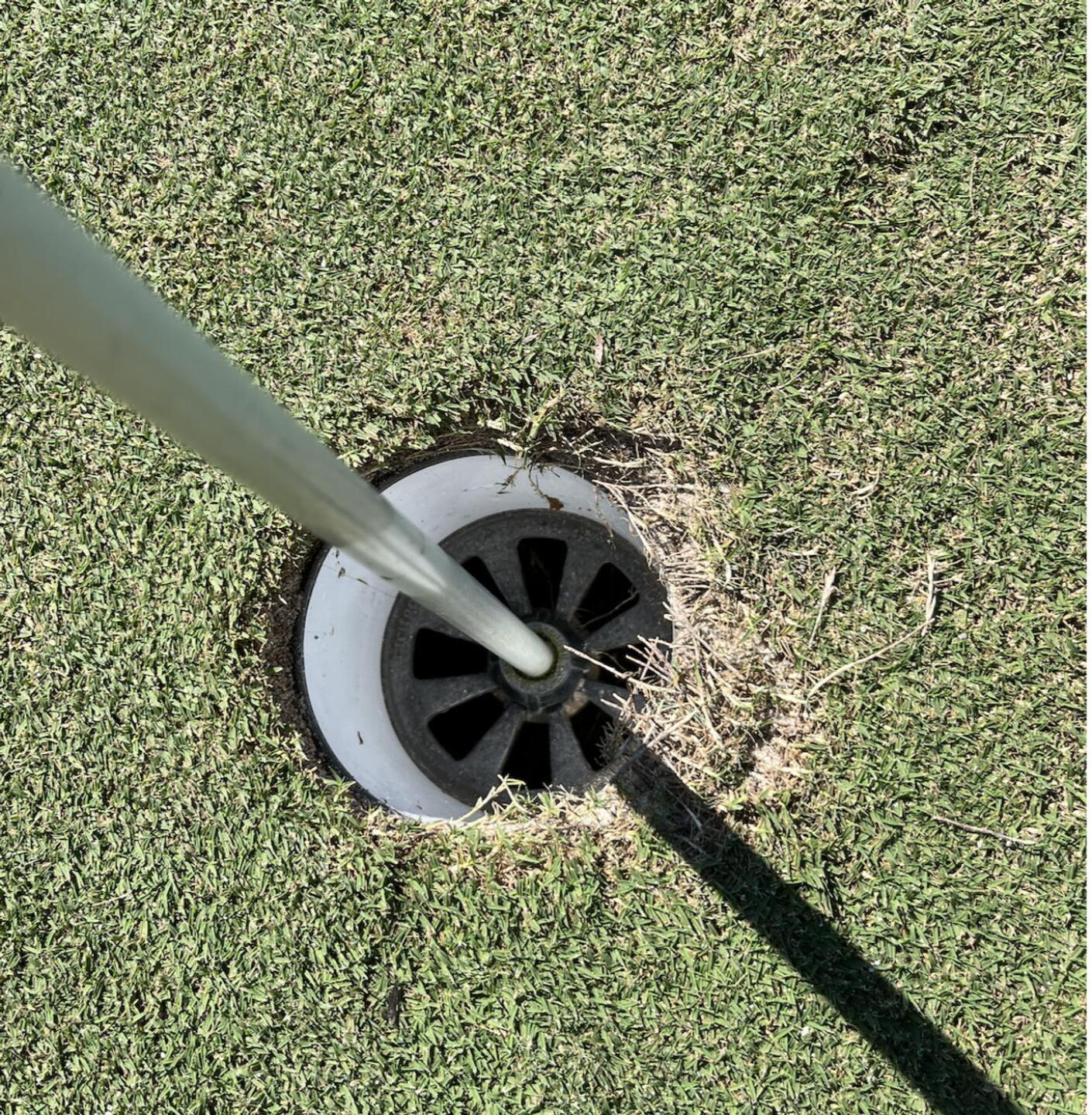 Several holes looked like this. (Photo submitted by u053200452 on 10/13/2024)
