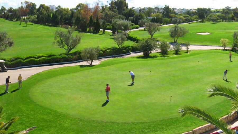 El Kantaoui GC: putting green