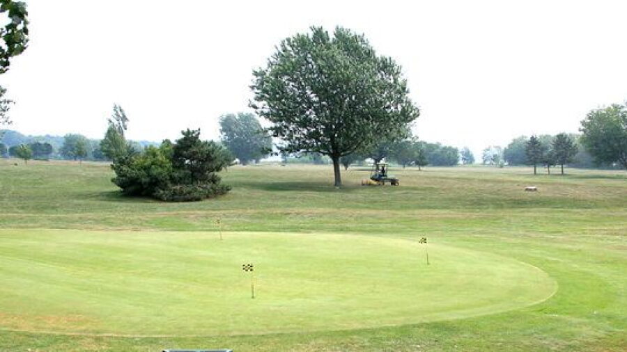 Belle Park GC: Practice area
