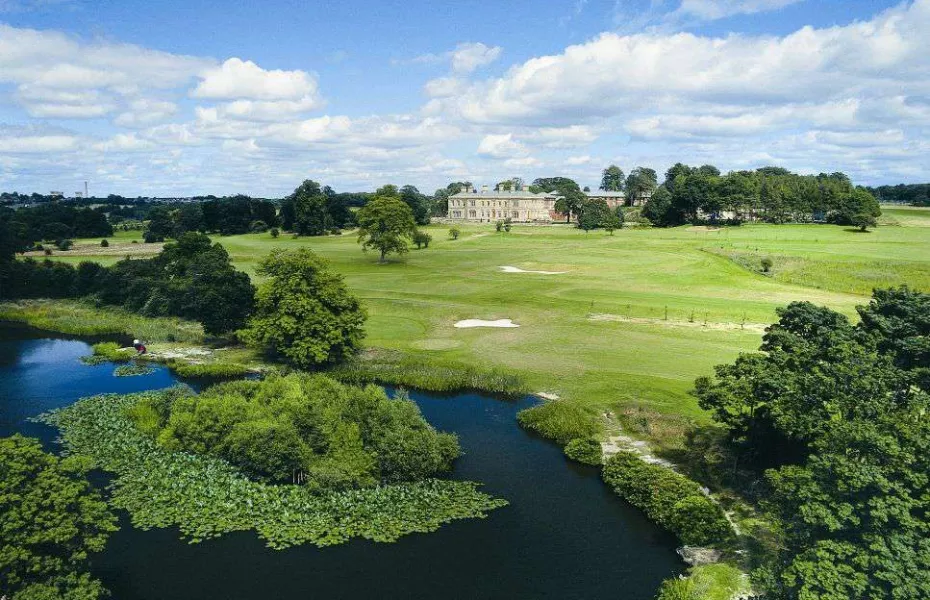 Oulton Hall GC: aerial view