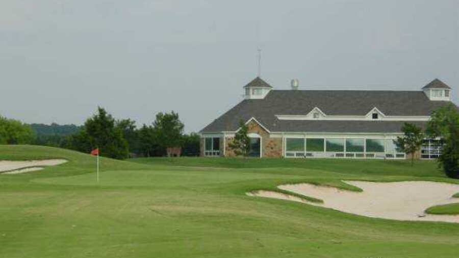Tangle Ridge GC: #18 & clubhouse