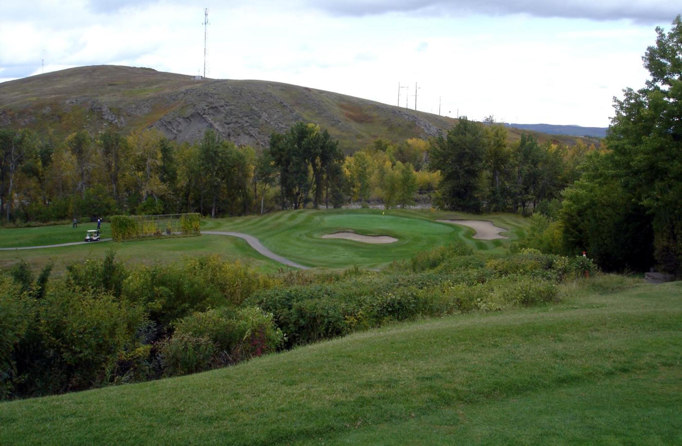 Turner Valley GC, Hole 10, Par 3, 168 yds (Photo submitted by DYakimec on 10/10/2019)