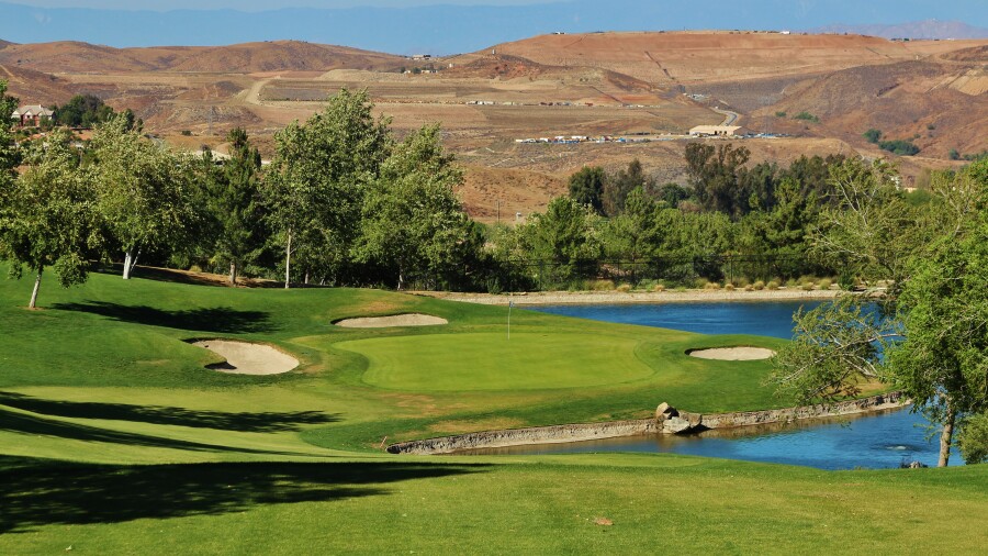 Glen Ivy Golf Club - hole 9