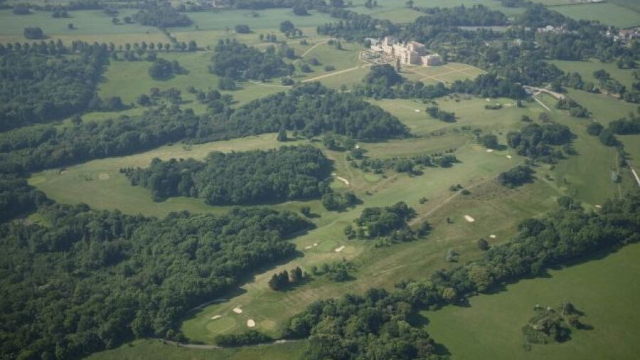 Osborne GC: Aerial view