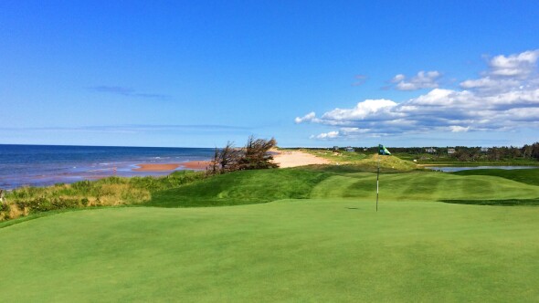 Links at Crowbush Cove golf course - no. 16