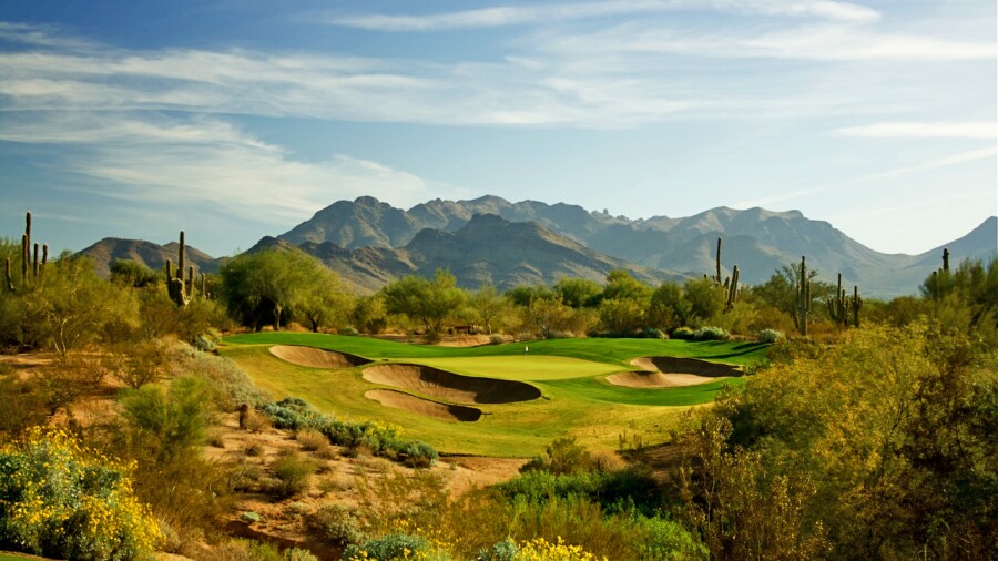Grayhawk - Raptor golf course - No. 8