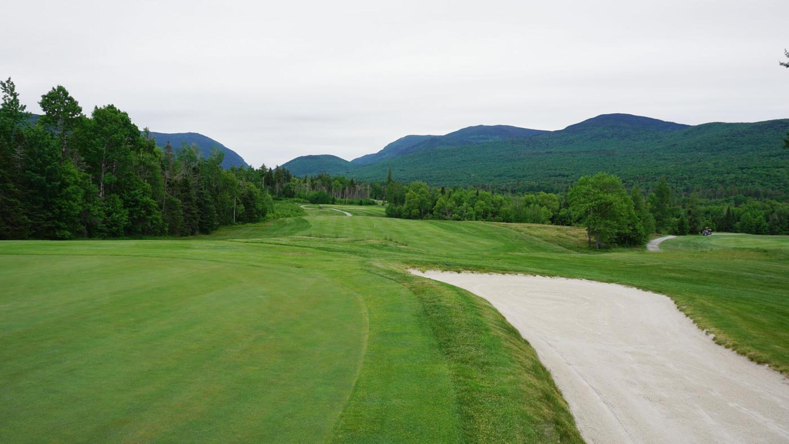 The thirteenth, a par-4 of 411. Maybe the most sophisticated hole on the course, it puts up strong scoring resistance. (Photo submitted by AptlyLinked on 06/18/2021)