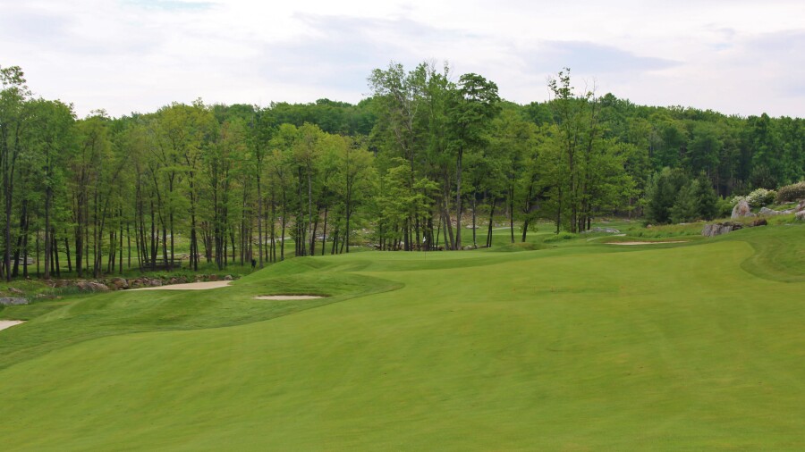 Mystic Rock golf course - Nemacolin Woodlands - hole 10