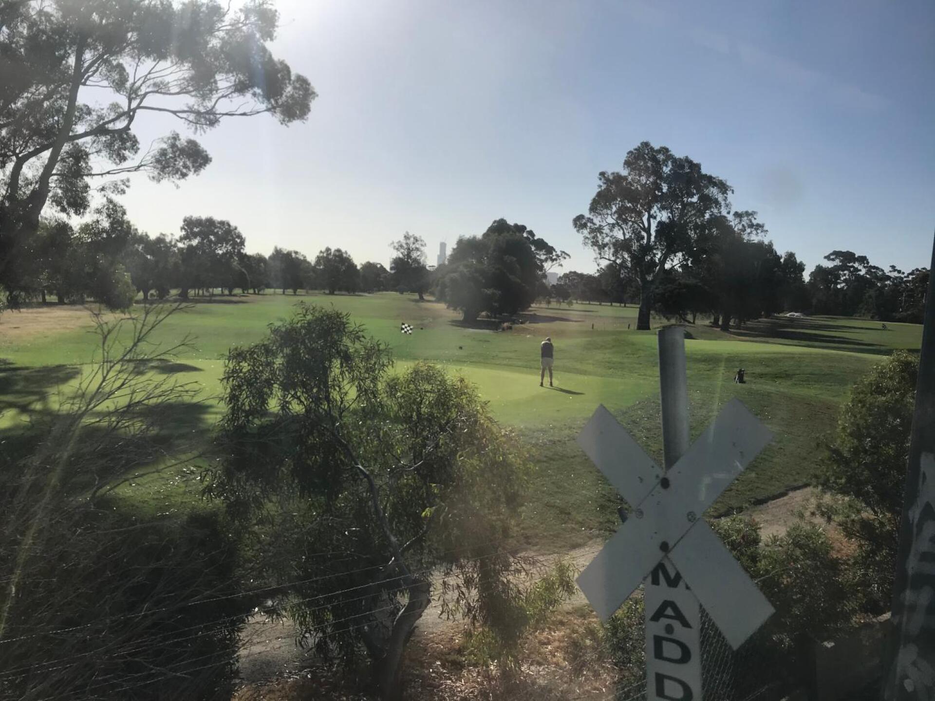 View from the 5:05 from Glen Waverley! (Photo submitted by theglasseyegolfer on 01/02/2020)