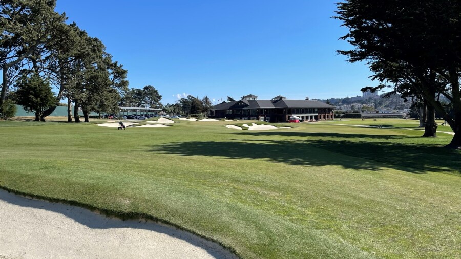 Lake Merced Golf Club - hole 18 