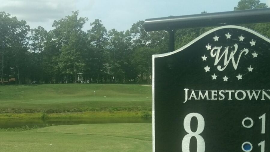 Williamsburg National GC - Jamestown: #8