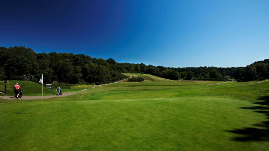 7th hole at  Meyrick Park Golf Club