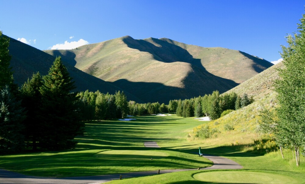 Sun Valley Resort- Trail Creek golf course - hole 16 tee