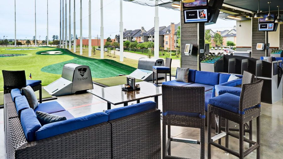 TopGolf Houston North/Spring - Downstairs Bays by Day