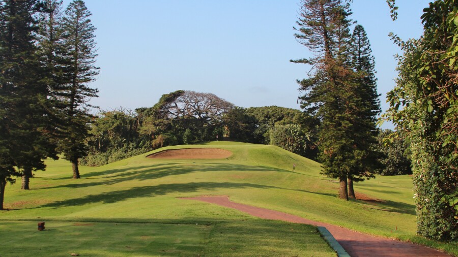 Durban Country Club golf course - hole 12