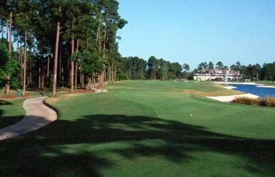 Jacksonville Golf and Country Club: 18th fairway
