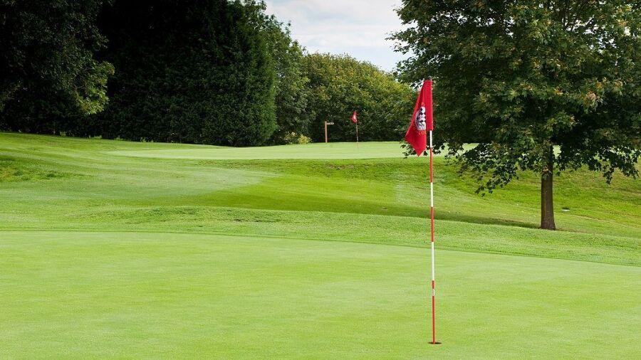 10th and 4th greens at Chartridge Park