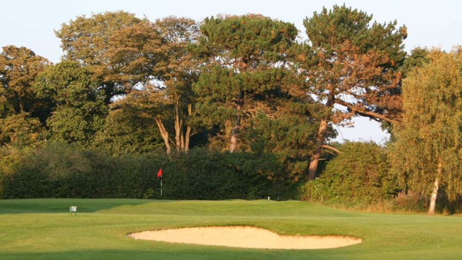 17th green at Eastham