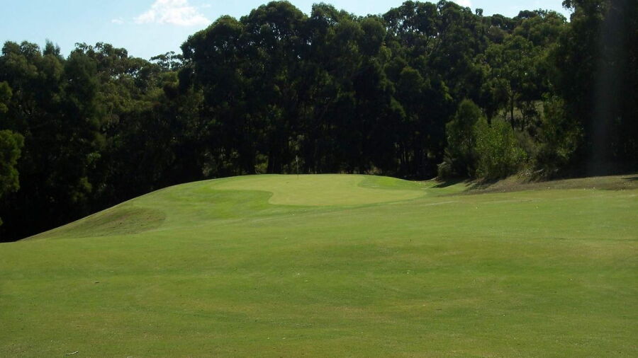 Leongatha Golf Club's 5th hole