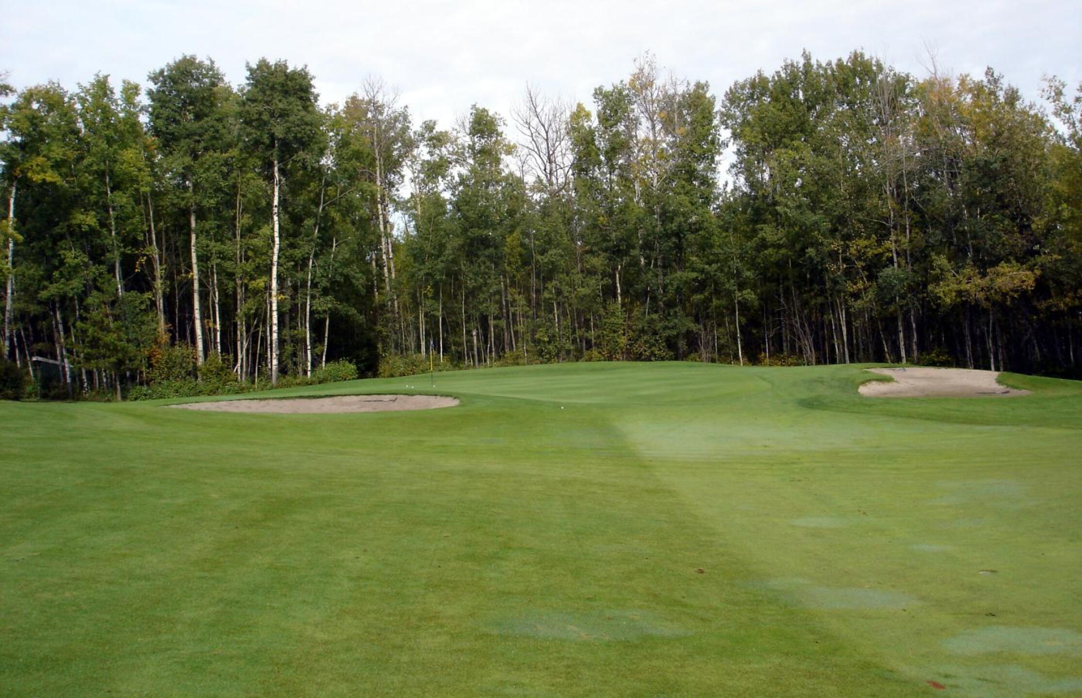 Lac La Biche Golf Club, Hole 17, Par 4, 267 yds (Photo submitted by DYakimec on 09/30/2019)