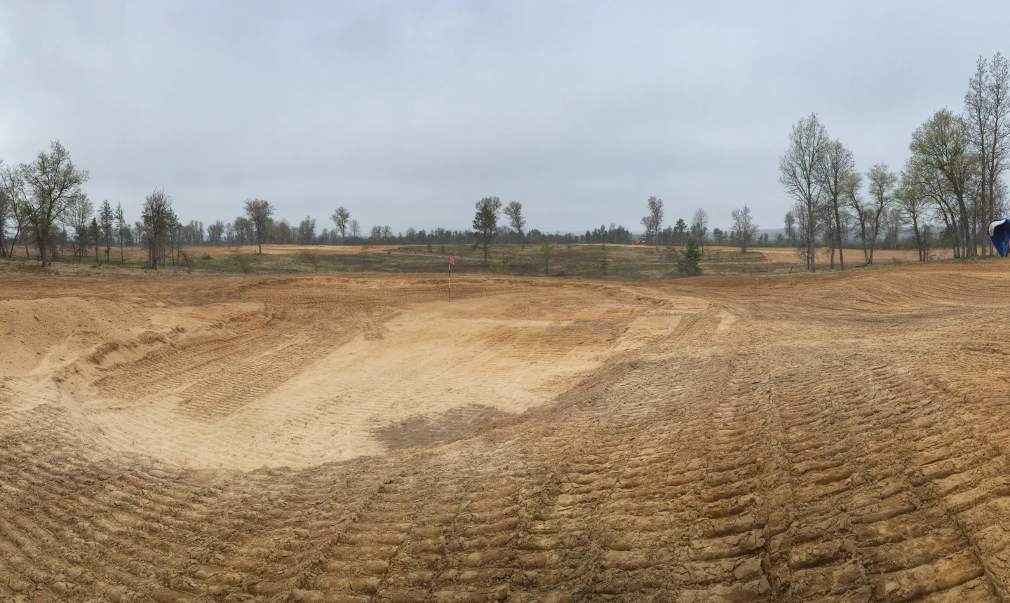 Reversible golf course at Forest Dunes