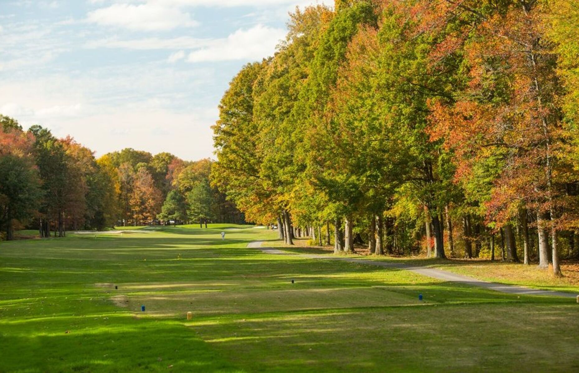 Eighteen Hole at Hog Neck Golf Course in Easton, Maryland, USA Golf