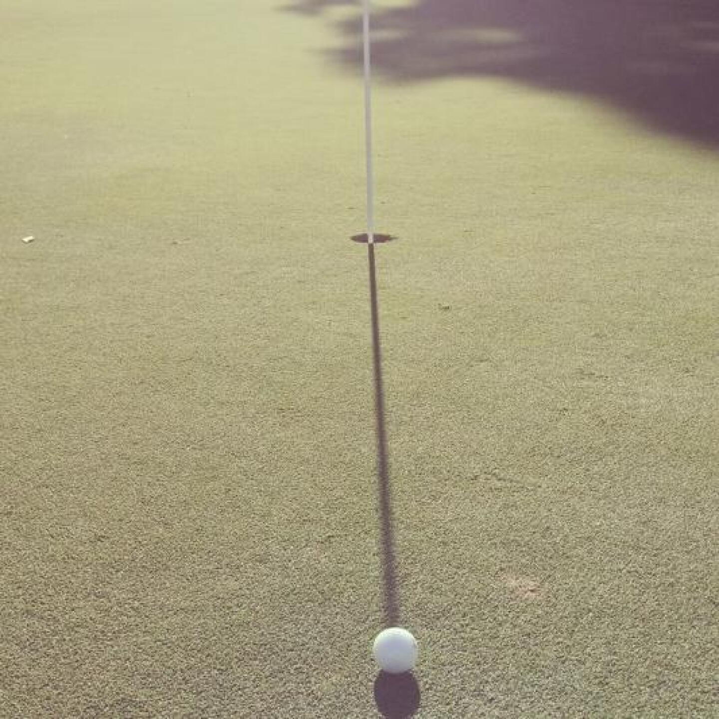 Tee shot in to 17 (Photo submitted by JustHacking on 10/28/2013)