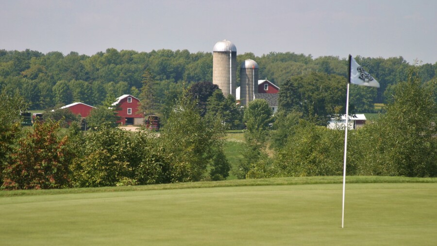 Irish Course at Whistling Straits - silos