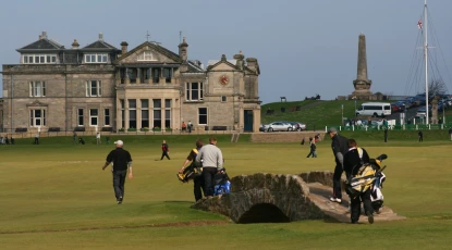 Photos of the Old Course in St. Andrews