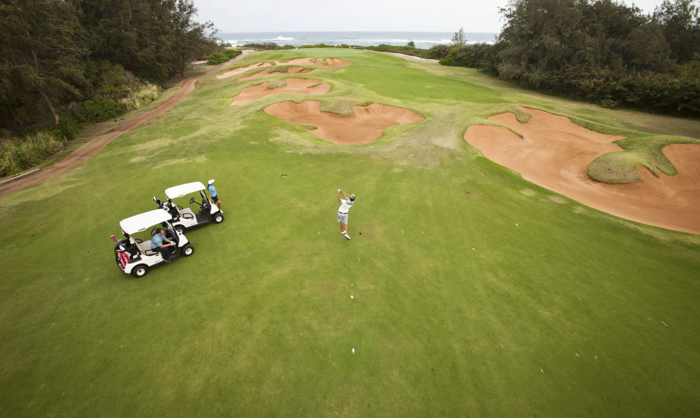 Turtle Bay Resort - Palmer golf course - hole 17