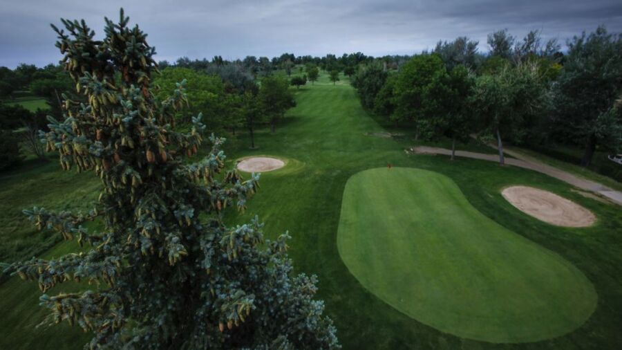 Wellshire GC: 7th green
