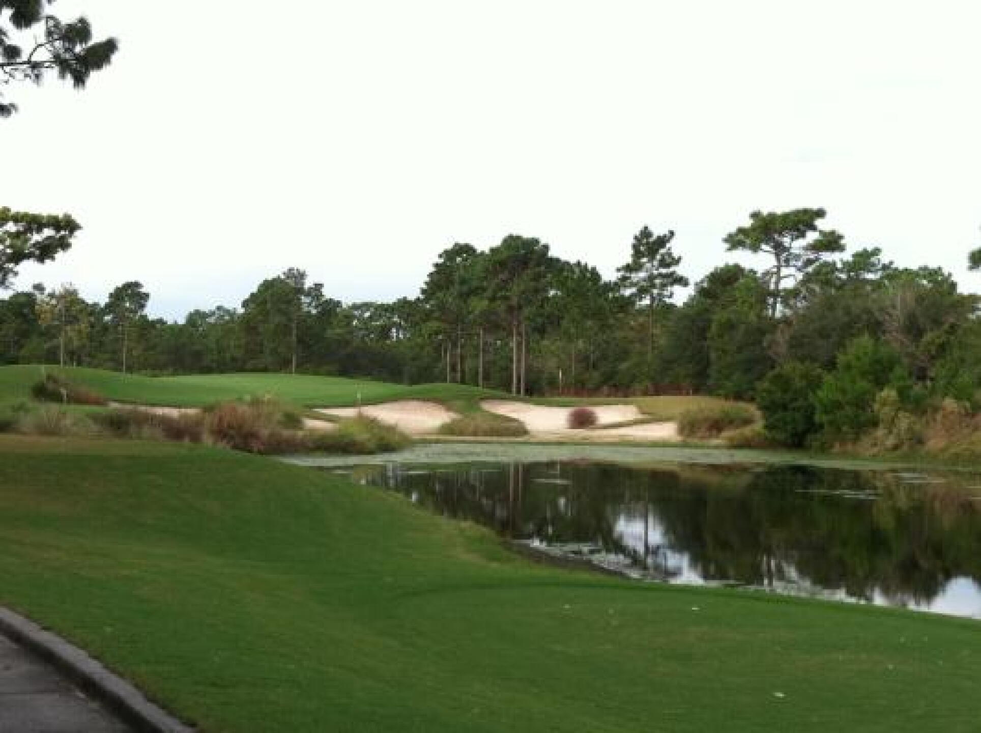 Hole 2, Par 3 - Do not look at the water! (Photo submitted by guyopie on 10/27/2013)