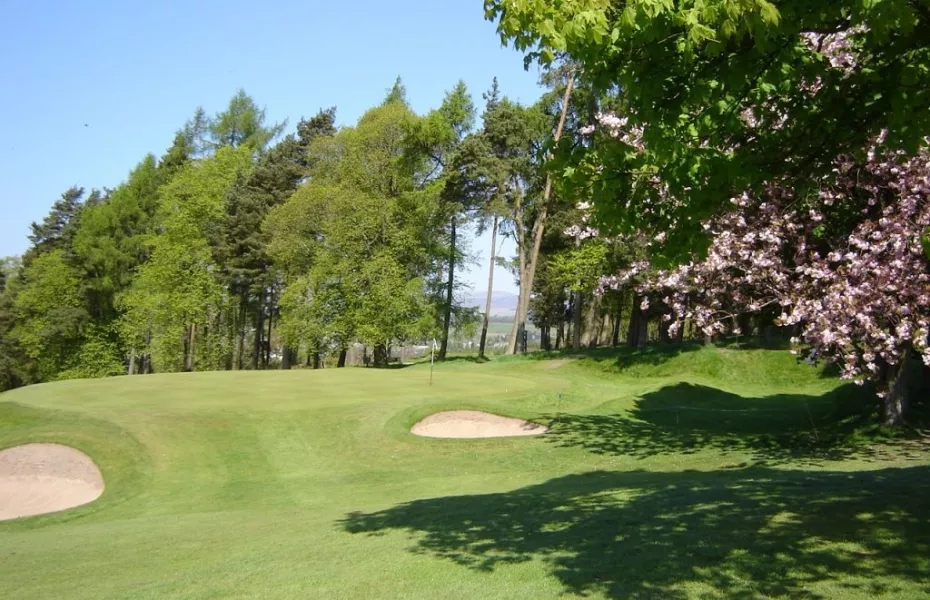14th green at Dunblane New GC 