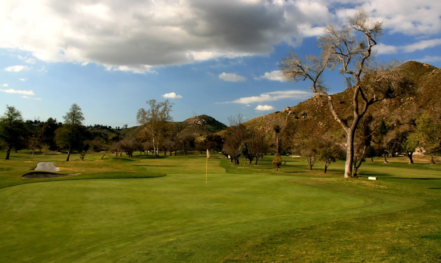 Oak Glen golf course at Sycuan Golf Resort - hole 5