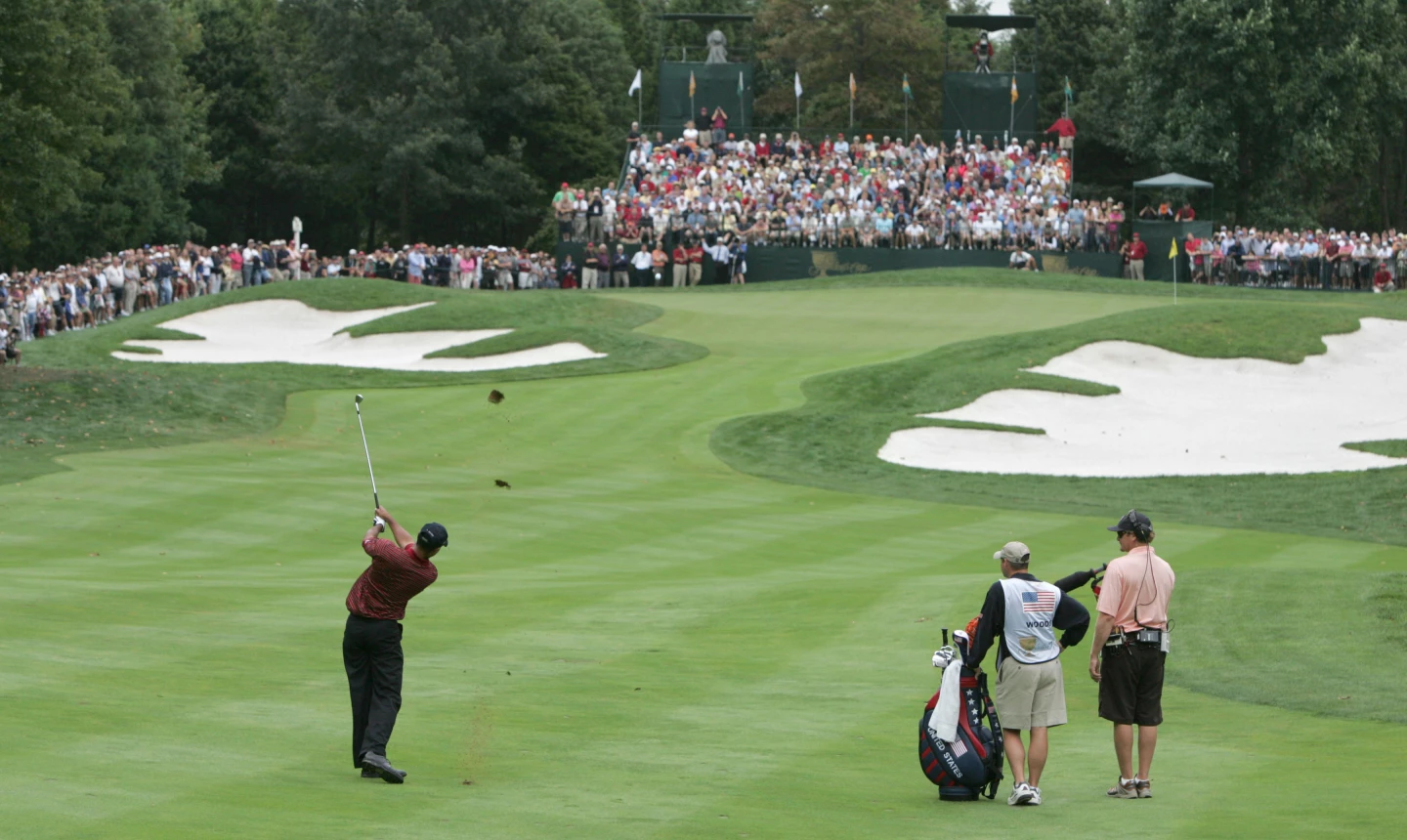 Tiger Woods at Robert Trent Jones Golf Club
