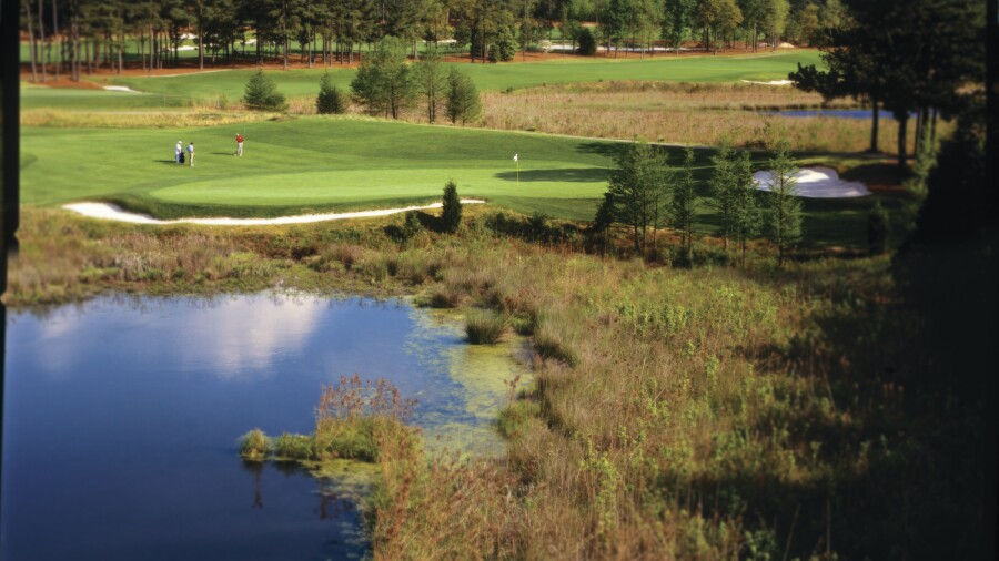 Pinehurst No. 8 golf course - hole 15