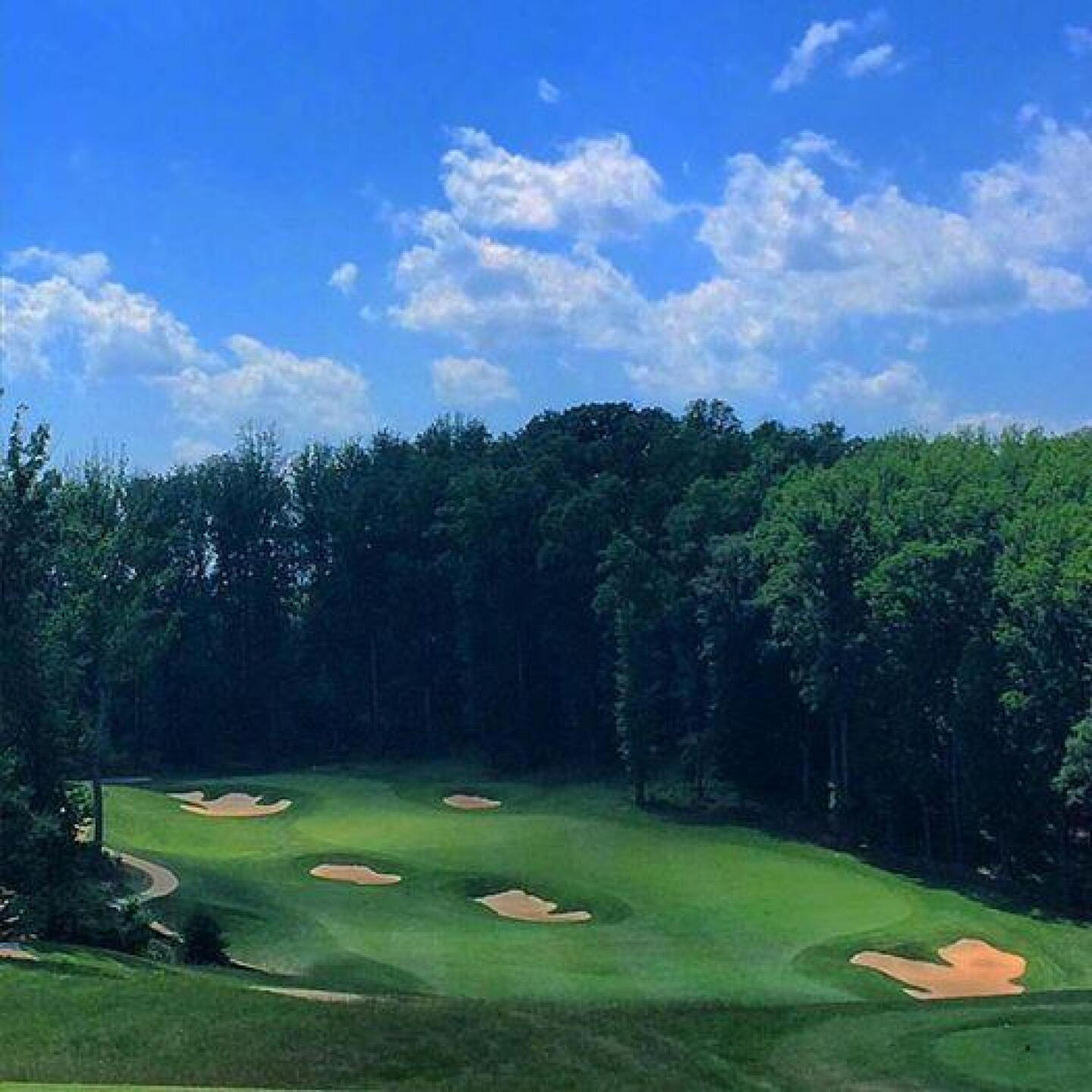 Looking down from the tee on #9 (Photo submitted by EthanZimman on 06/15/2016)