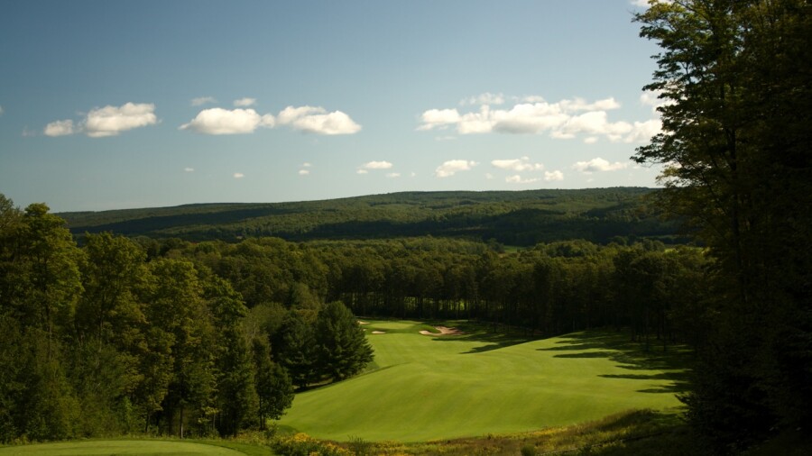 Hills golf course at Boyne Highlands - hole 13